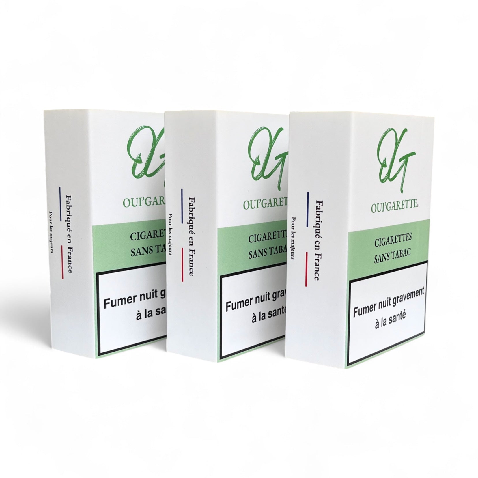 PACK de cigarettes sans tabac (3 paquets) Oui'garette PACK de cigarettes sans tabac (3 paquets) Oui'garette