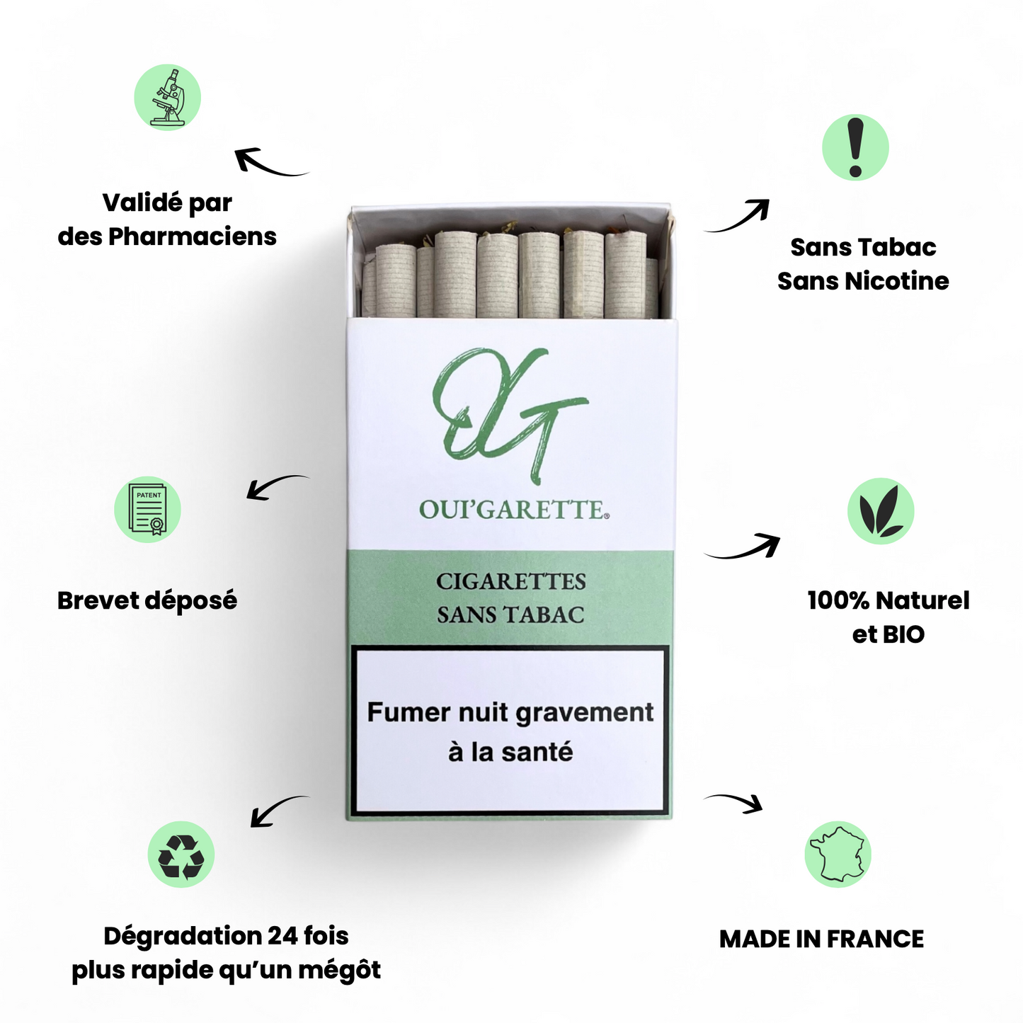 CIGARETTES SANS TABAC